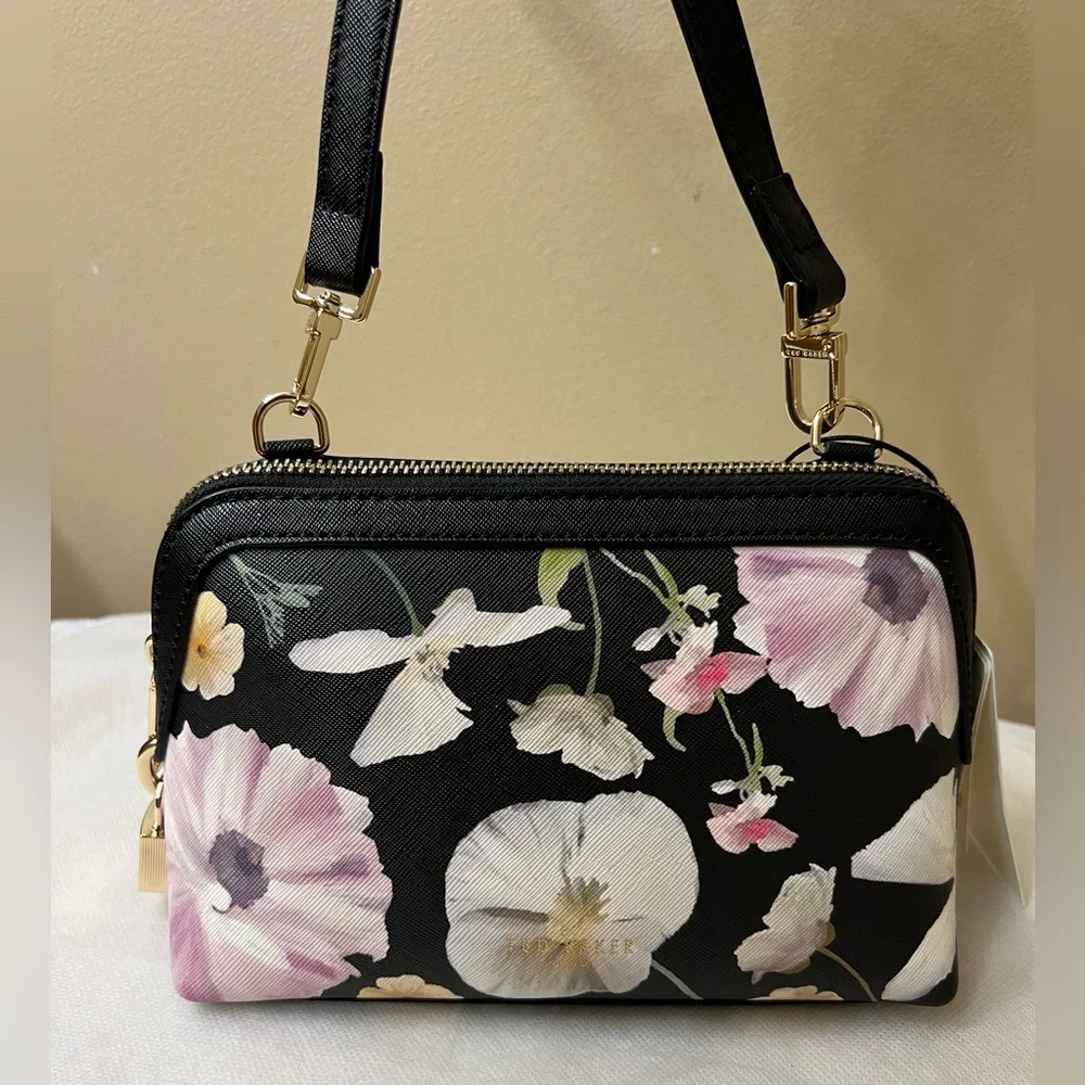 Ted Baker Floral Crossbody Bag NWT - Picture 12 of 12